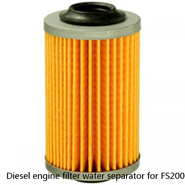 Diesel engine filter water separator for FS20020