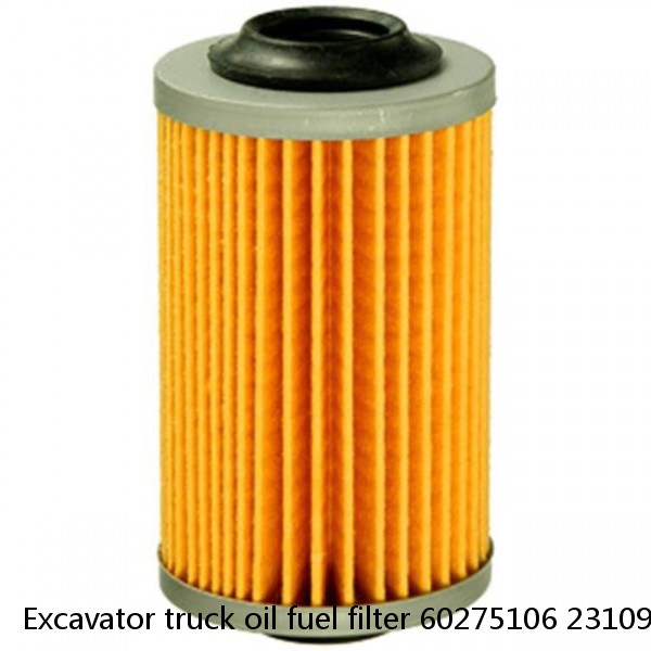 Excavator truck oil fuel filter 60275106 23109177