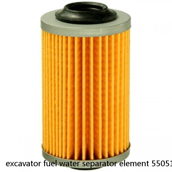 excavator fuel water separator element 55051165