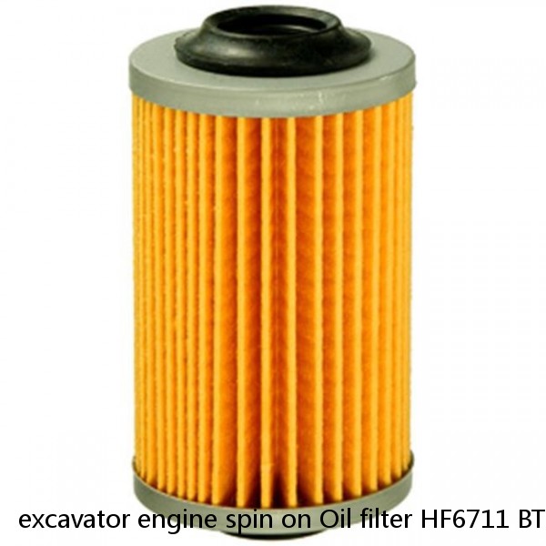 excavator engine spin on Oil filter HF6711 BT389-10 P550251