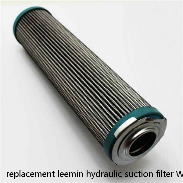 replacement leemin hydraulic suction filter WU-40x80-J