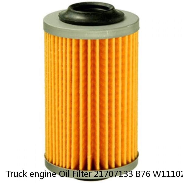 Truck engine Oil Filter 21707133 B76 W11102/34