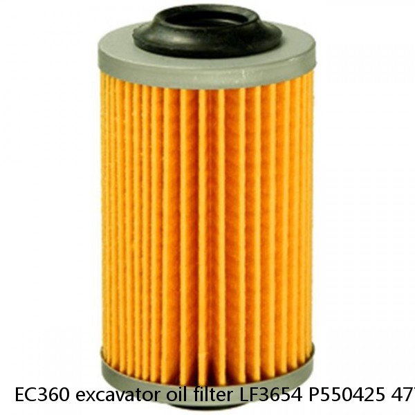 EC360 excavator oil filter LF3654 P550425 477556 #1 small image