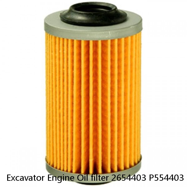 Excavator Engine Oil filter 2654403 P554403 LF701 #1 small image