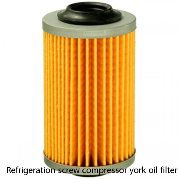 Refrigeration screw compressor york oil filter 026-35601-000 #1 small image