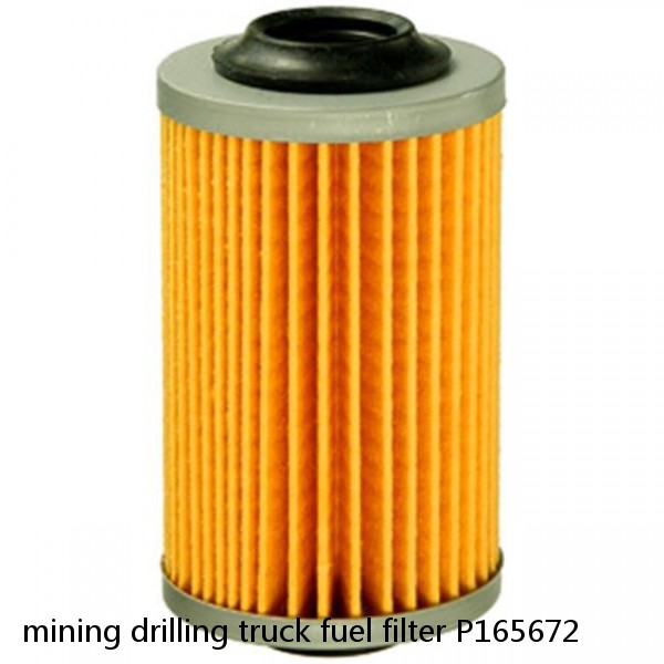 mining drilling truck fuel filter P165672 #1 small image