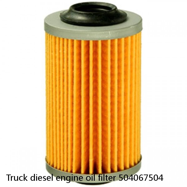 Truck diesel engine oil filter 504067504 #1 small image