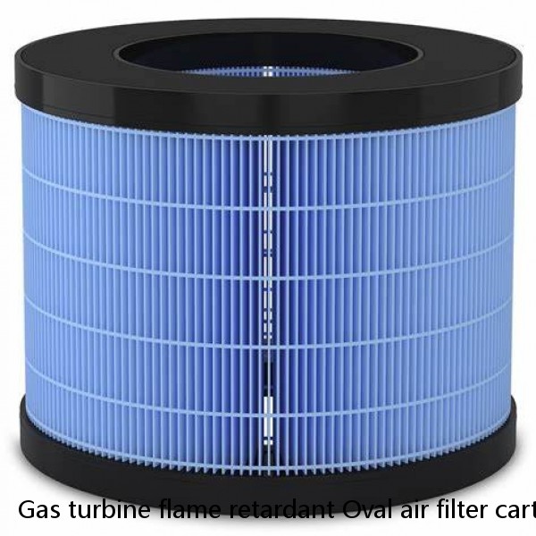 Gas turbine flame retardant Oval air filter cartridge P191920 #1 small image