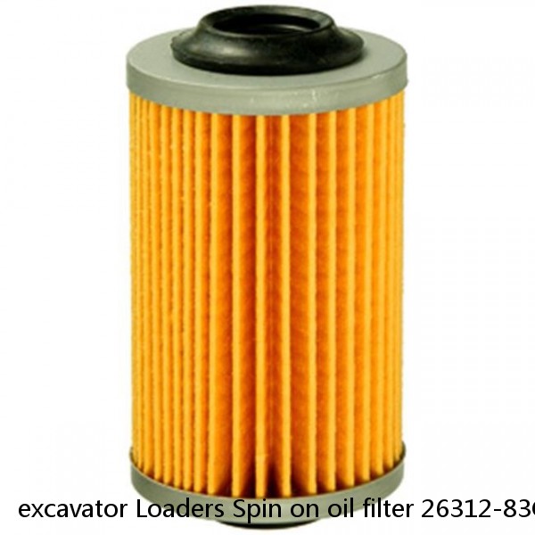 excavator Loaders Spin on oil filter 26312-83C10 #1 image