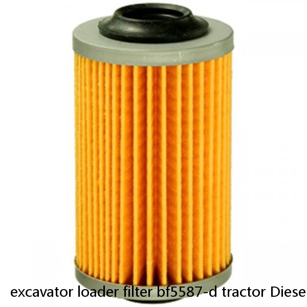 excavator loader filter bf5587-d tractor Diesel fuel filter 84214564 #1 image