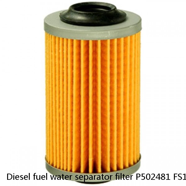 Diesel fuel water separator filter P502481 FS19752 01830 #1 image