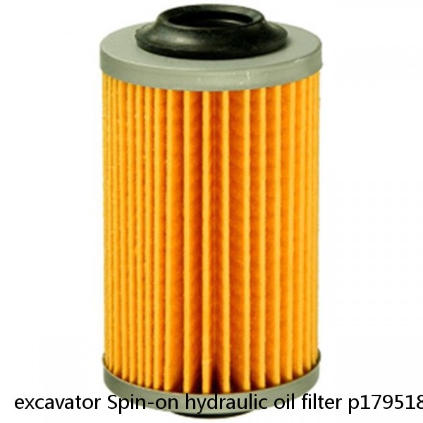 excavator Spin-on hydraulic oil filter p179518 #1 image