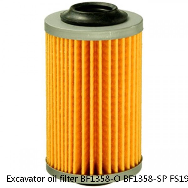 Excavator oil filter BF1358-O BF1358-SP FS19736 11110668 #1 image