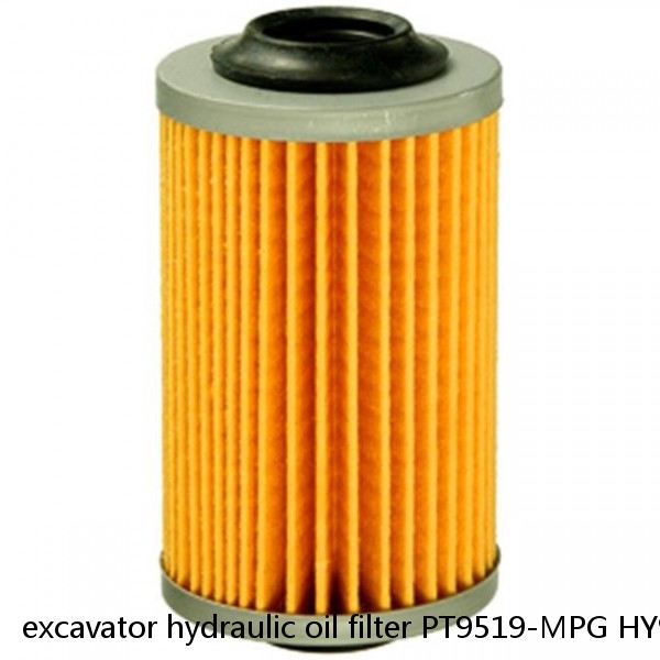 excavator hydraulic oil filter PT9519-MPG HY90264 14510898 #1 image