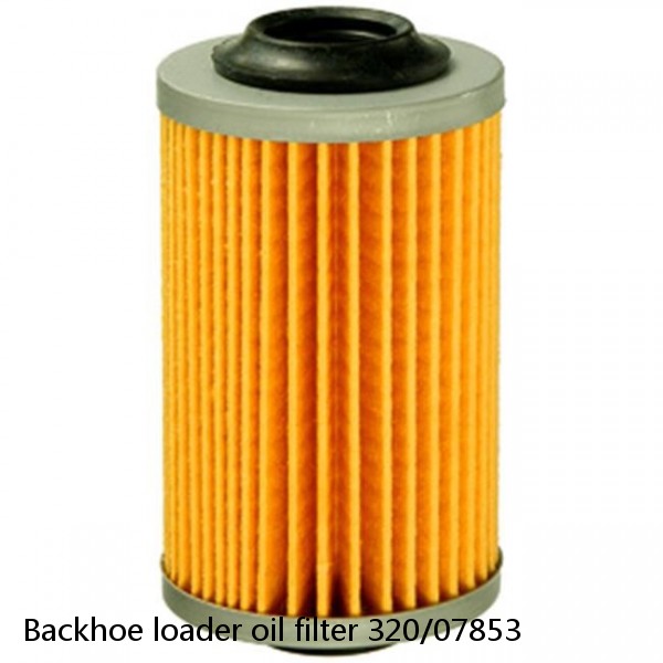 Backhoe loader oil filter 320/07853 #1 image