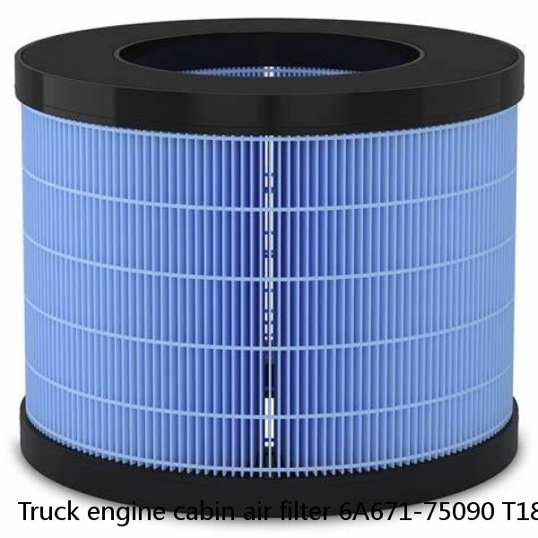 Truck engine cabin air filter 6A671-75090 T1855-71600 #1 image